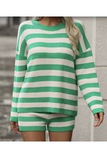 Miss sparkling Striped (soft) sweater