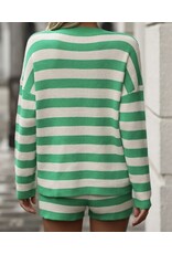 Miss sparkling Striped (soft) sweater