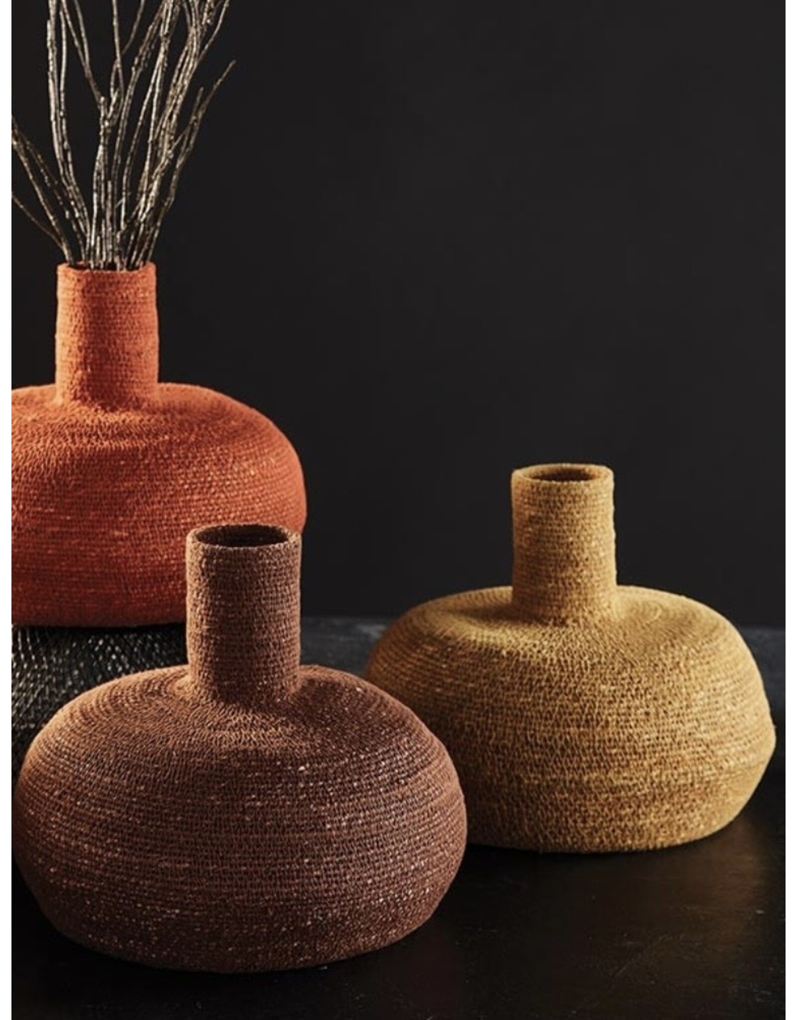 Seagrass vase
