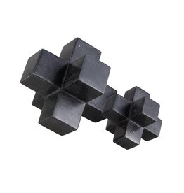 Black Puzzle Decor