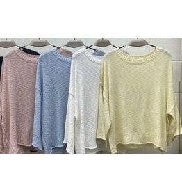 miracle Summer lightweight, relaxed sweater