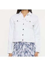 Kancan white denim jacket