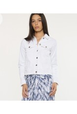 Kancan white denim jacket
