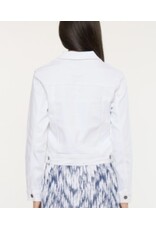 Kancan white denim jacket