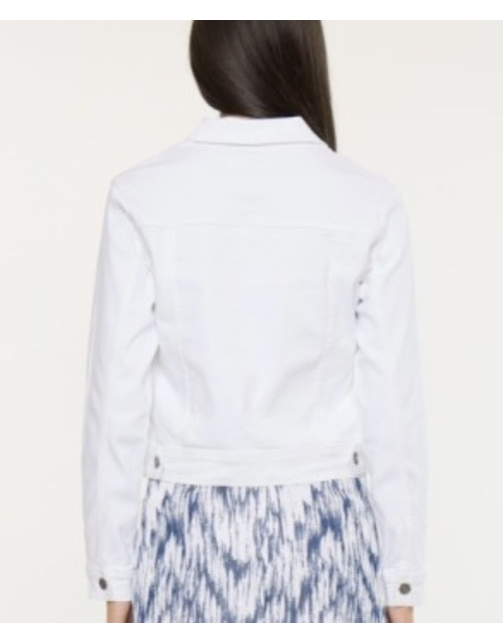 Kancan white denim jacket