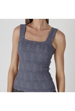 Lace textured square tank