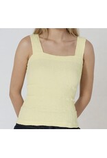 Lace textured square tank