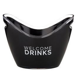 Santa Barbara Designs Welcome Drinks Acrylic Beverage Bucket
