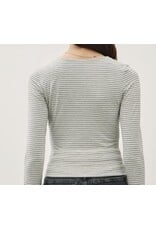 Ultra Soft Striped L/S Top