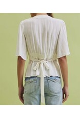 Kimono Sleeve Empire Waist Blouse