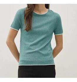 Layered Look S/S Sweater