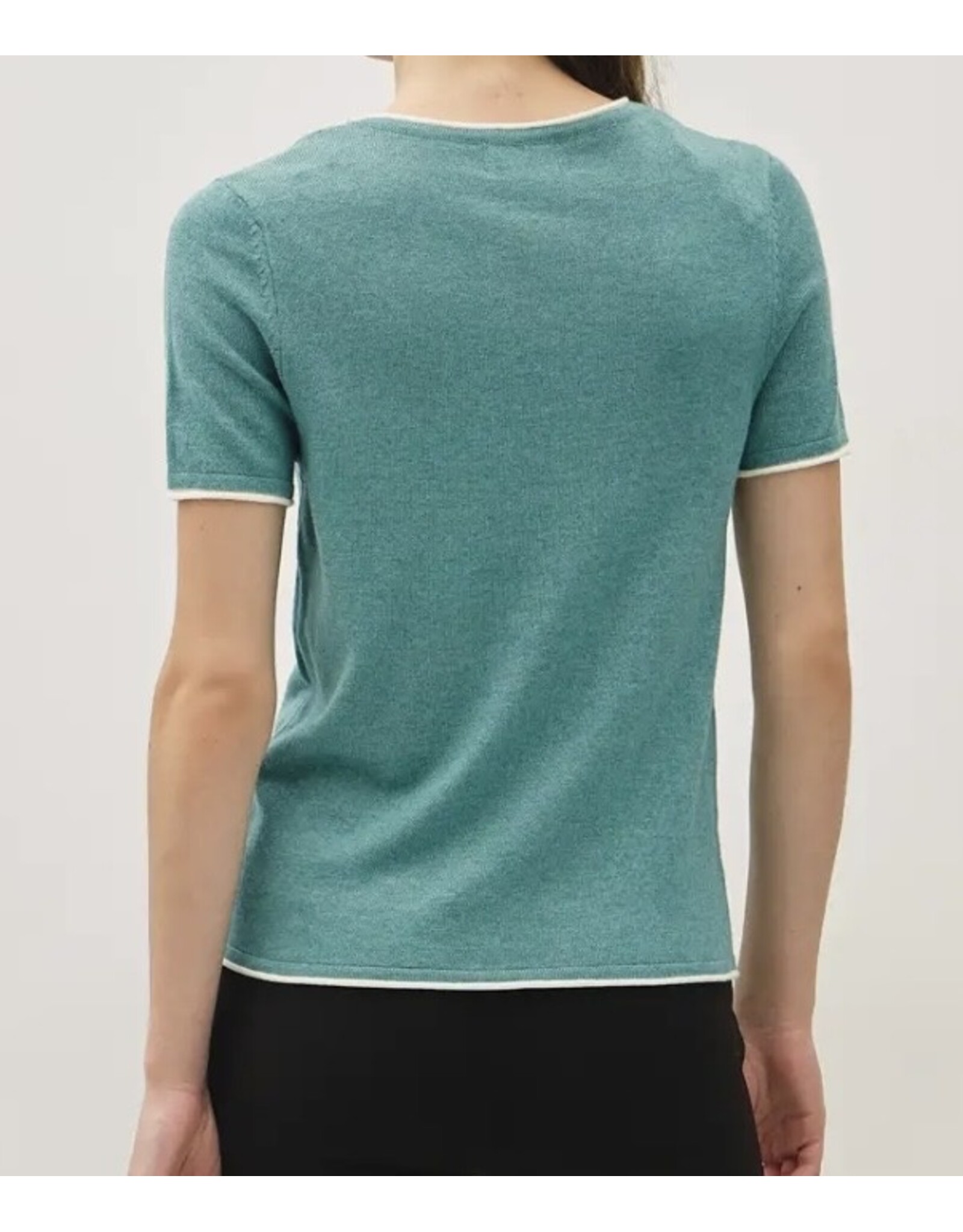 Layered Look S/S Sweater