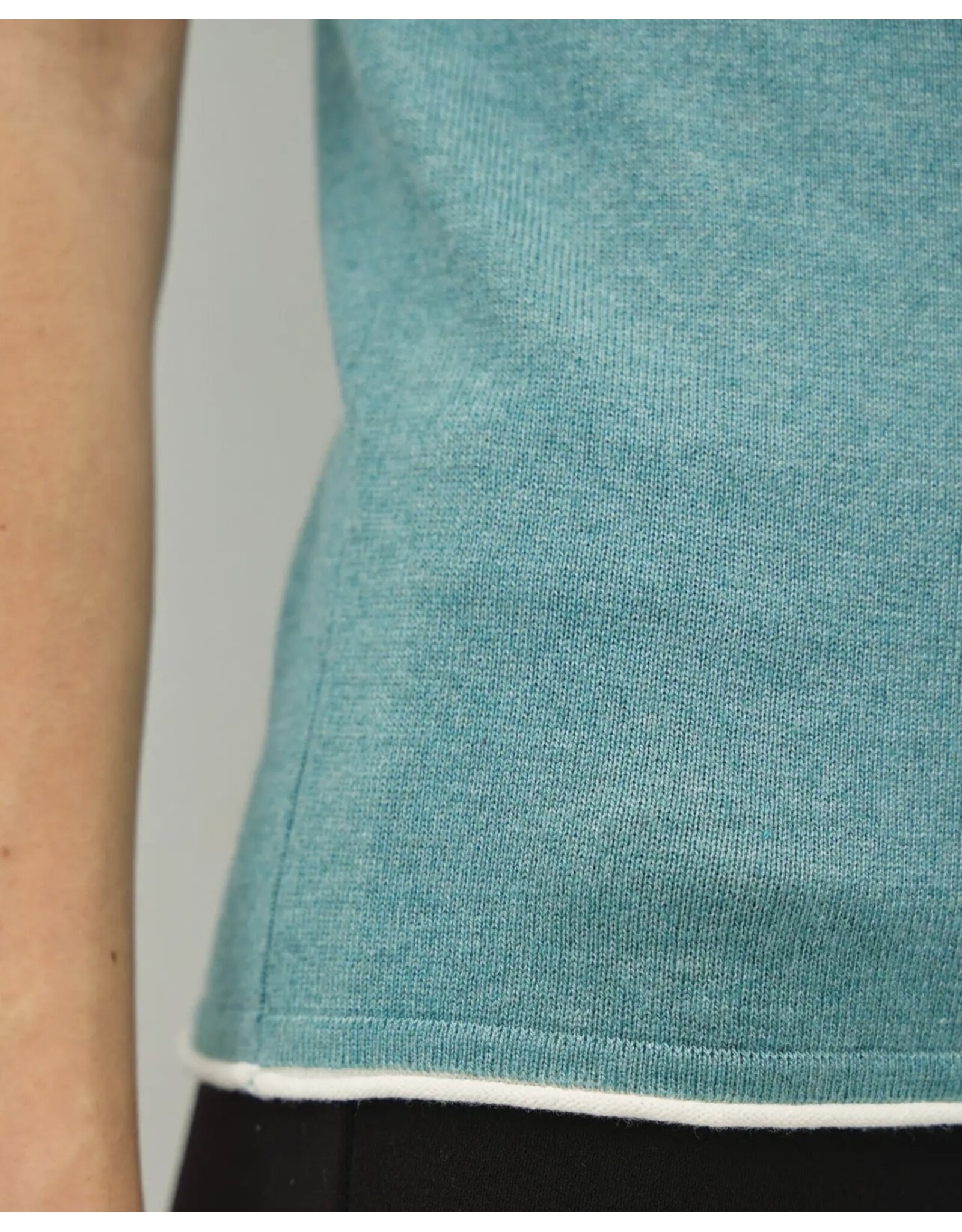 Layered Look S/S Sweater