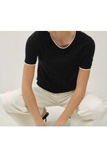 Layered Look S/S Sweater