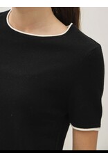 Layered Look S/S Sweater