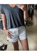 Mid Rise Stripe Shorts