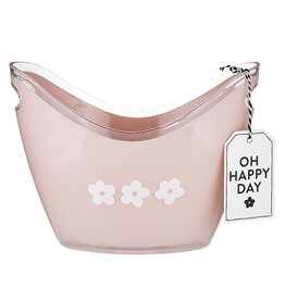 Santa Barbara Designs Acrylic Flower Beverage Bucket