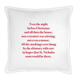 Santa Barbara Designs Twas The Night...Pillowcase
