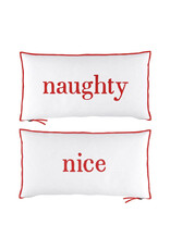 Santa Barbara Designs Naughty/Nice Pillowcase