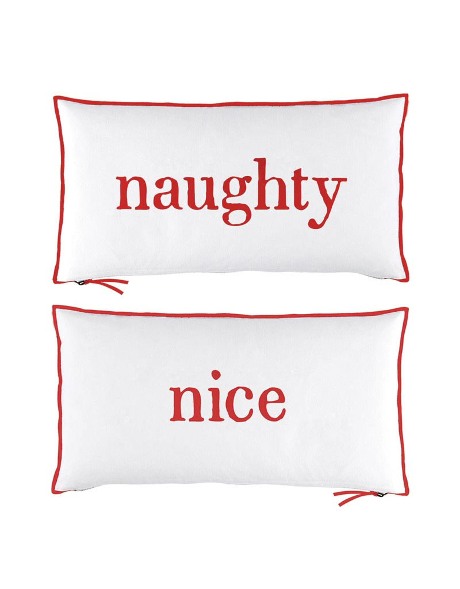 Santa Barbara Designs Naughty/Nice Pillowcase