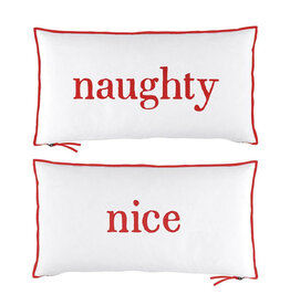 Santa Barbara Designs Naughty/Nice Pillowcase