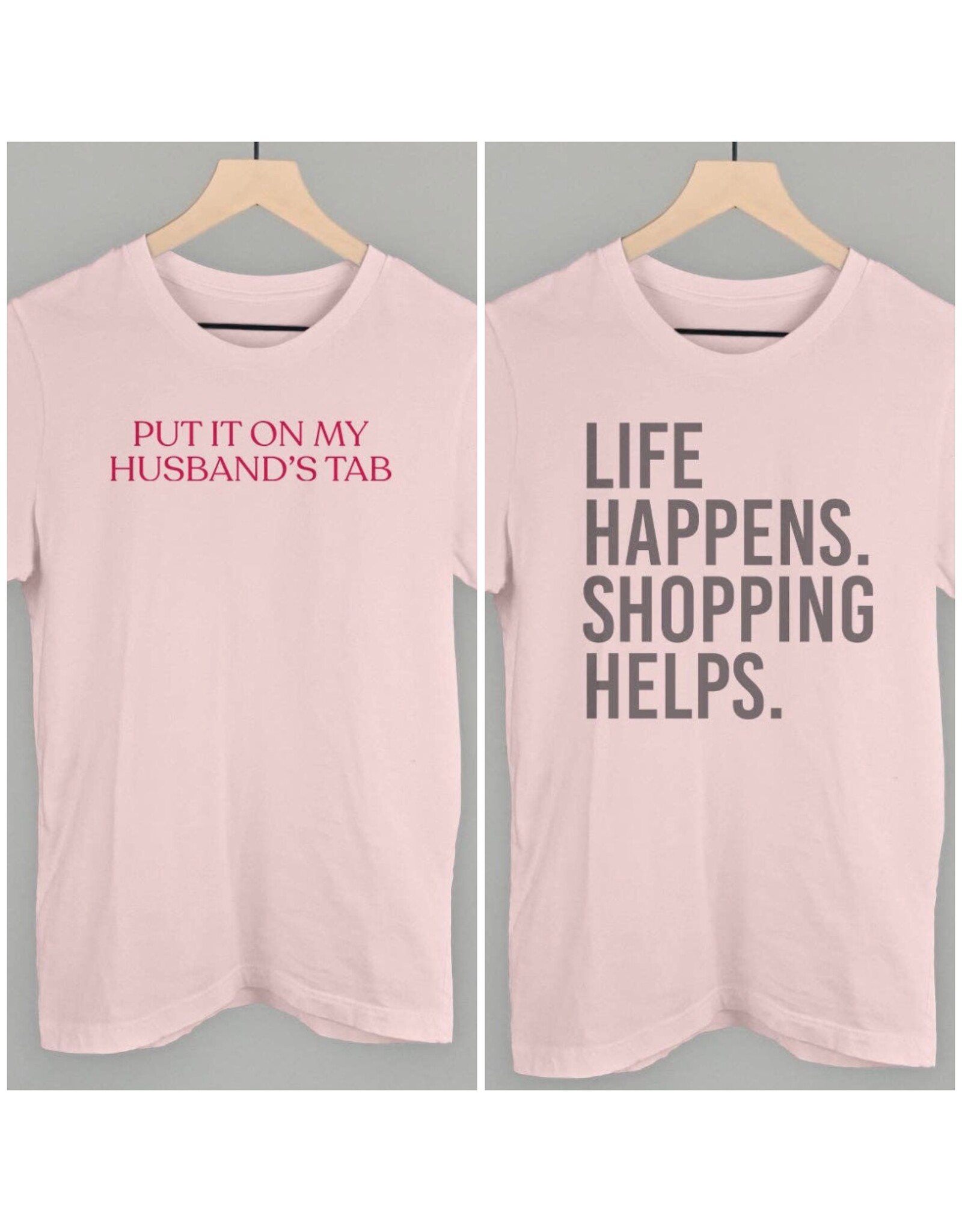 Pink tee