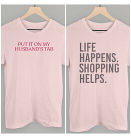 Pink tee