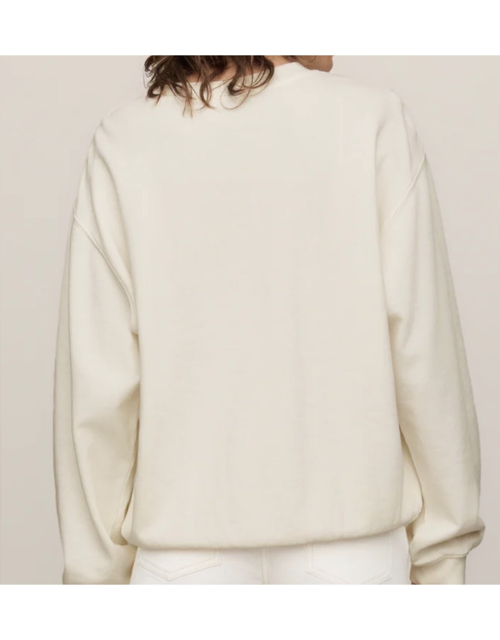 ZSupply ZSupply Crew Boyfriend Sweatshirt Sea Salt
