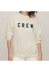 ZSupply ZSupply Crew Boyfriend Sweatshirt Sea Salt
