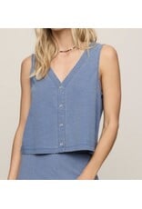 ZSupply ZSupply Solace Jersey Denim Top