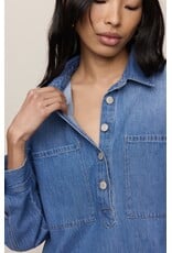 ZSupply ZSupply Lacie Denim Shirt Dress
