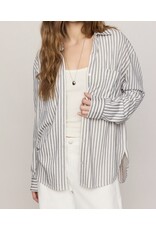 ZSupply ZSupply Reese Button Up Stripe Top