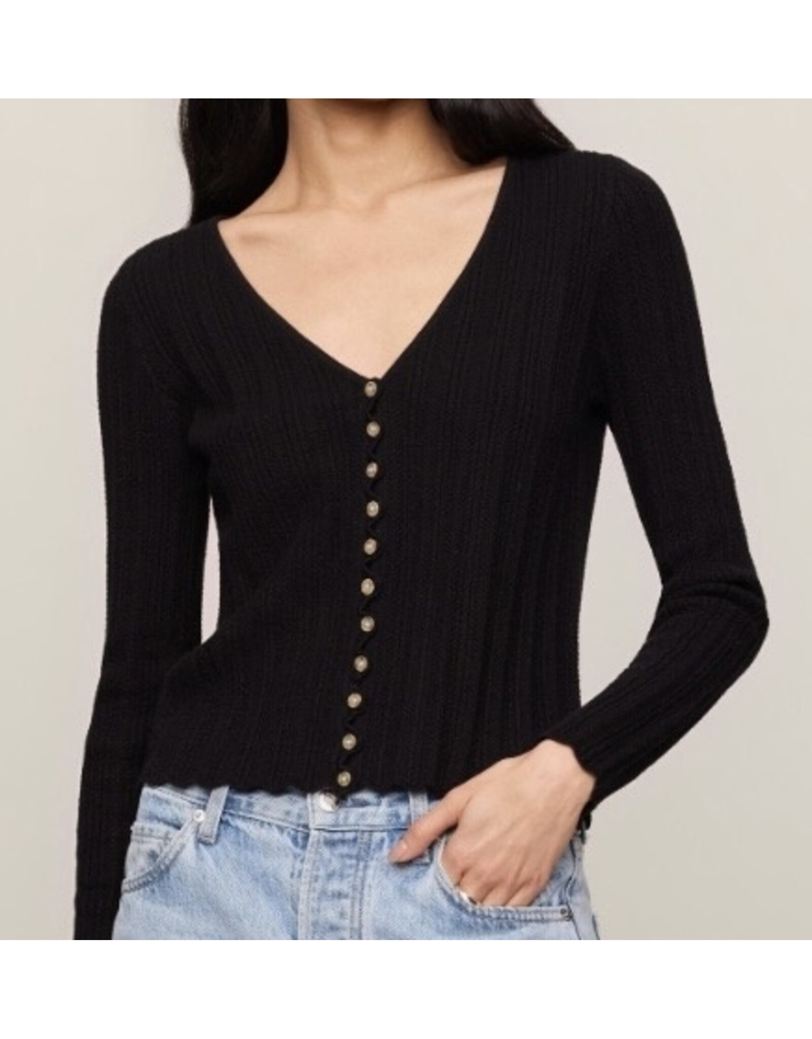 ZSupply ZSupply Just Right Rib Long Slv Top
