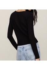 ZSupply ZSupply Just Right Rib Long Slv Top