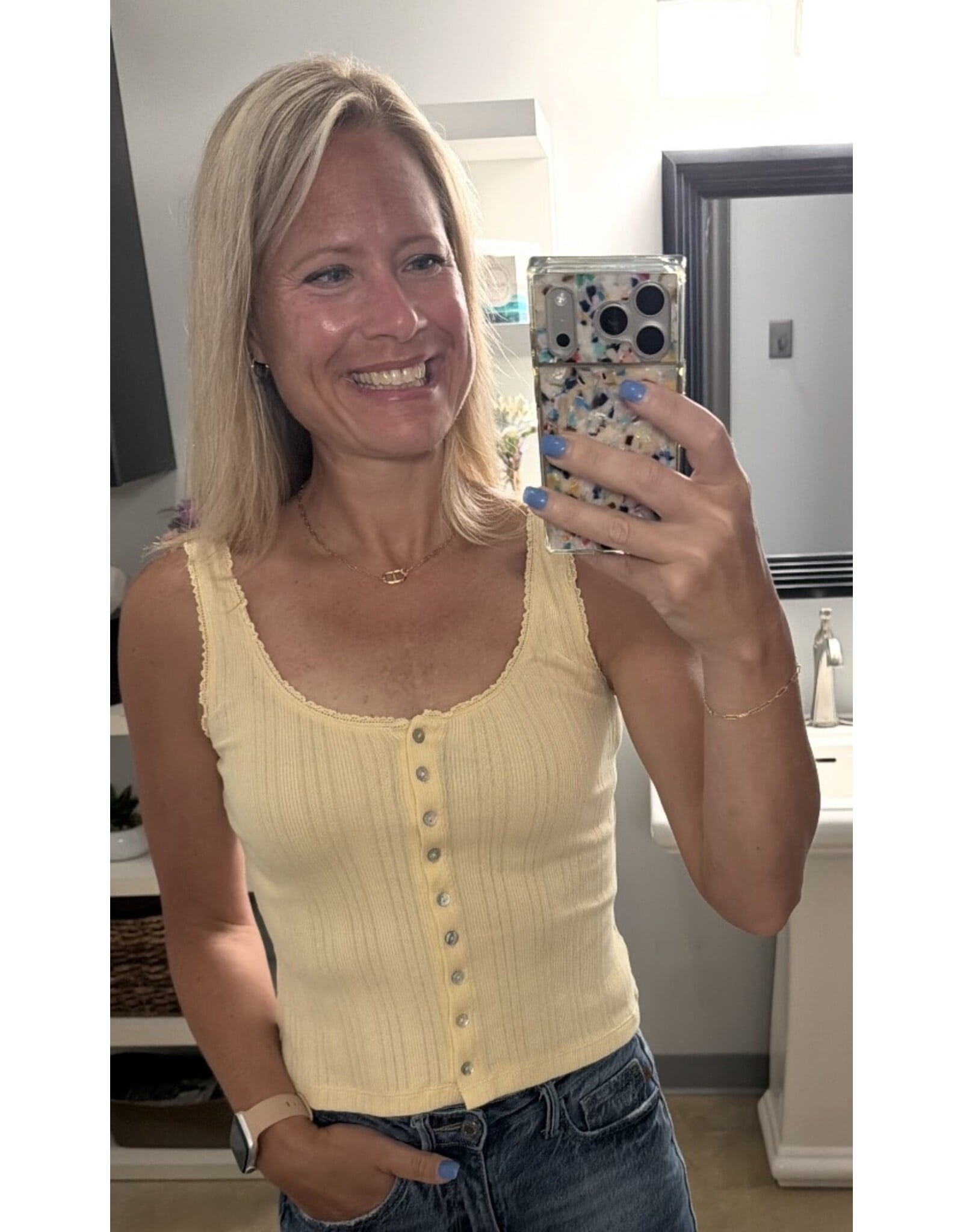 ZSupply ZSupply Lainey Pointelle Tank
