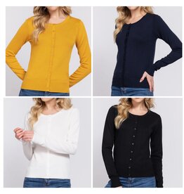 Cardigan button up sweater