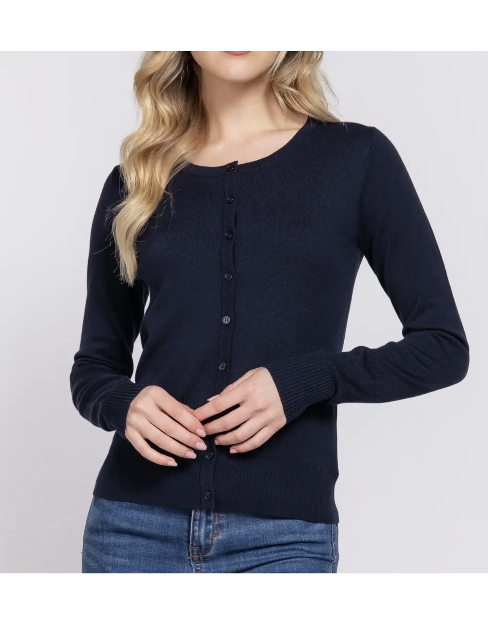 Cardigan button up sweater