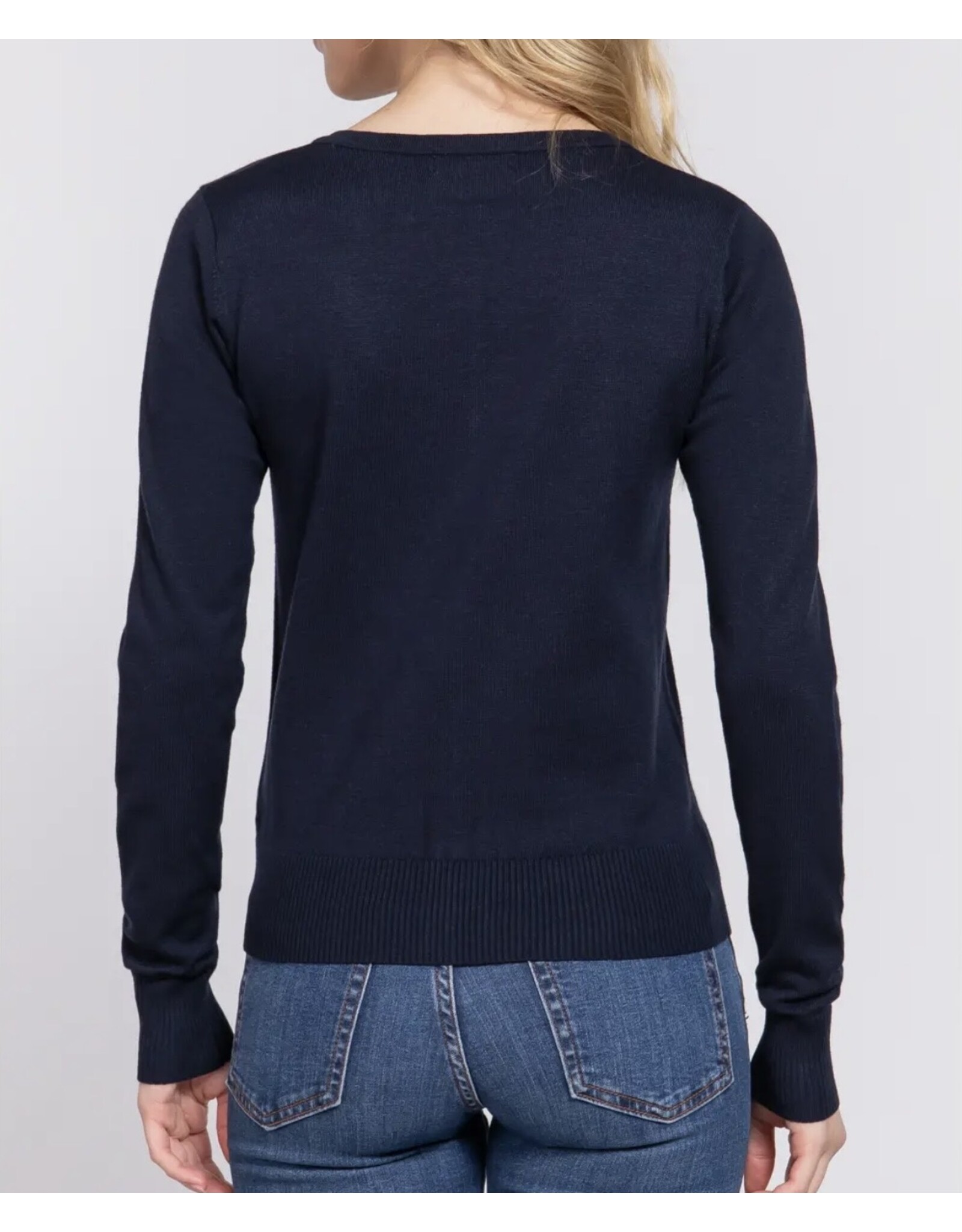 Cardigan button up sweater