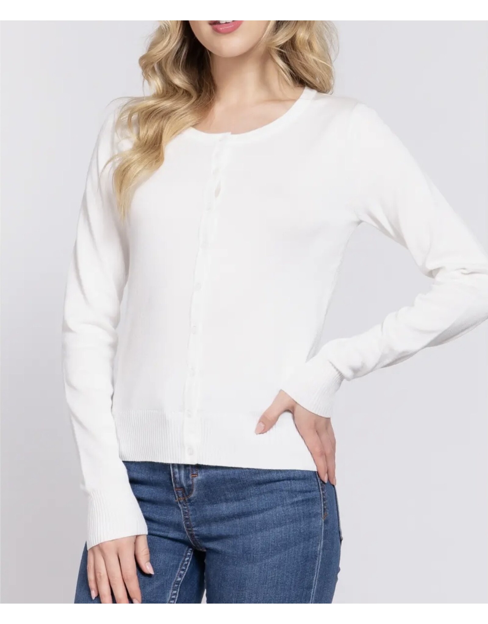 Cardigan button up sweater