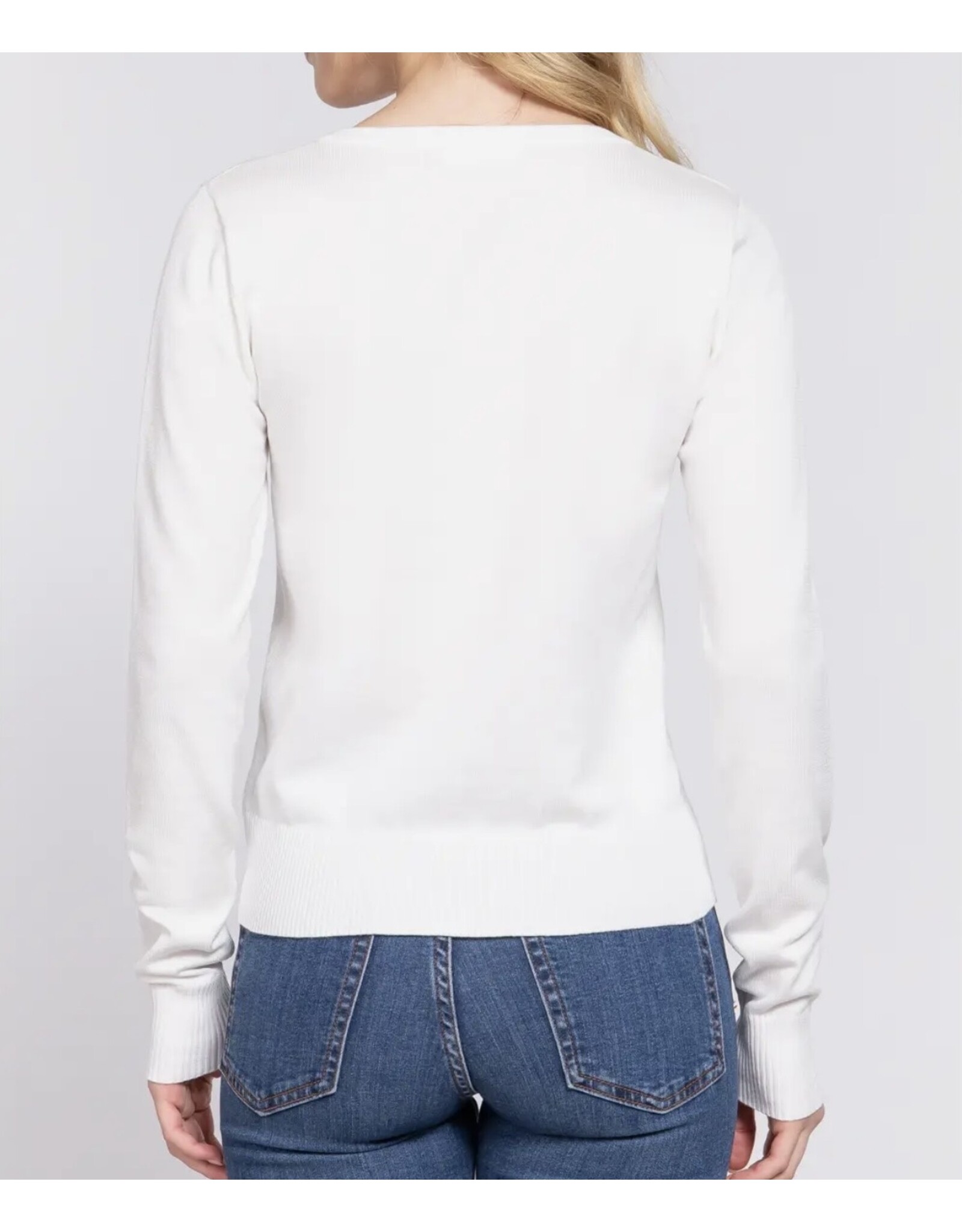 Cardigan button up sweater