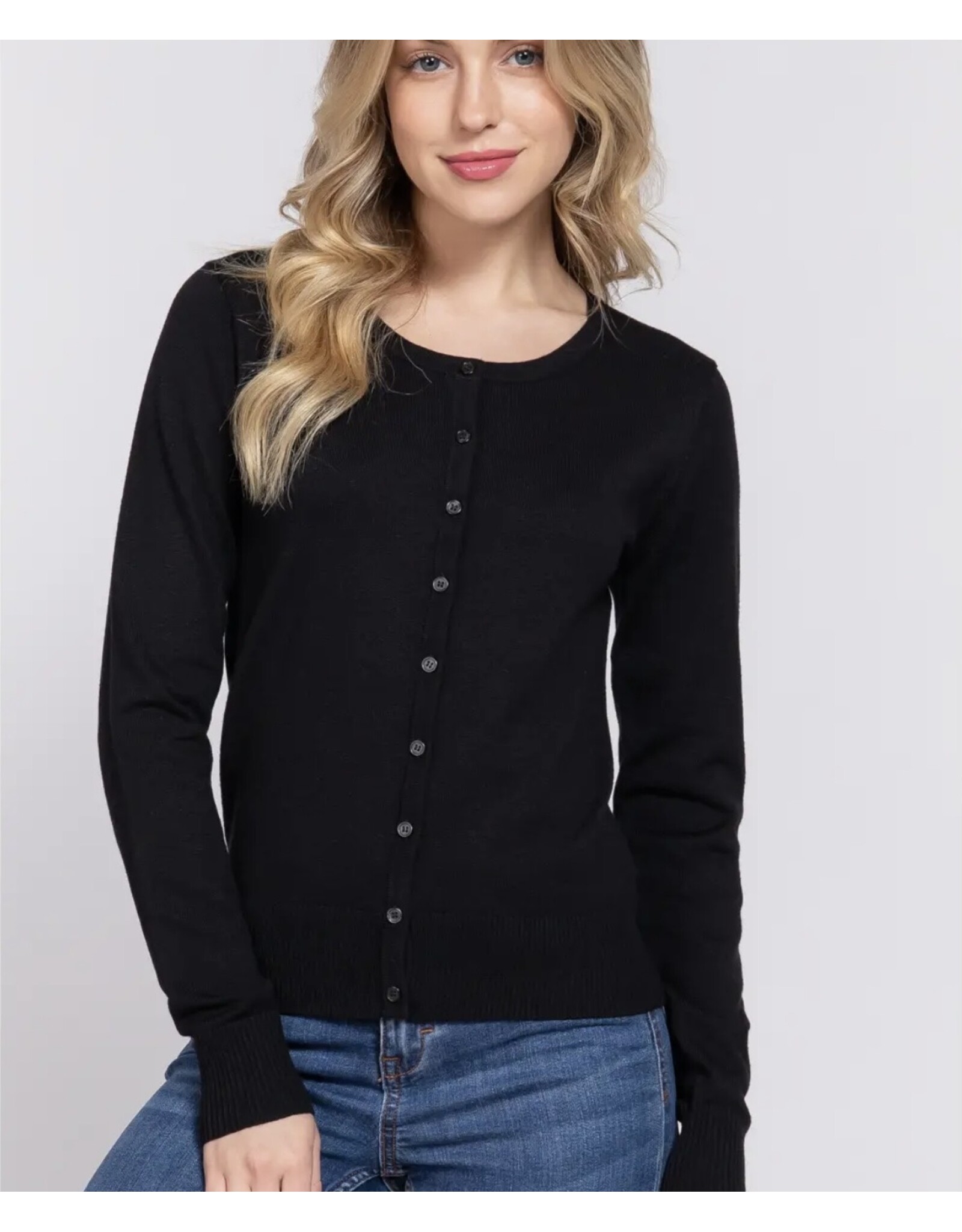 Cardigan button up sweater