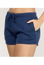 Fleece shorts with pockets