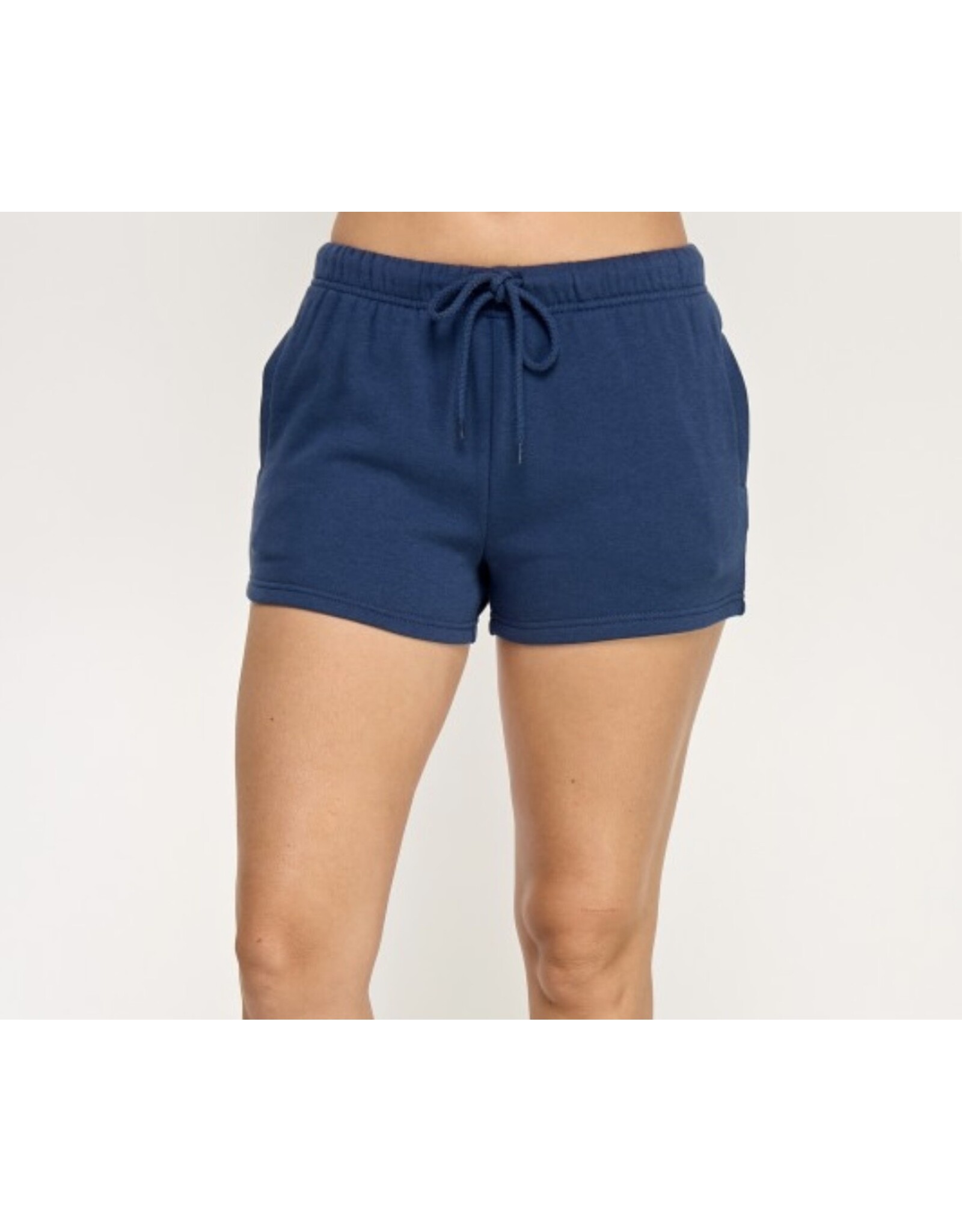 Fleece shorts with pockets