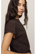 ZSupply ZSupply Marika Lace Trim Muscle Tee