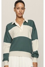 ZSupply ZSupply Study Break Polo Sweatshirt