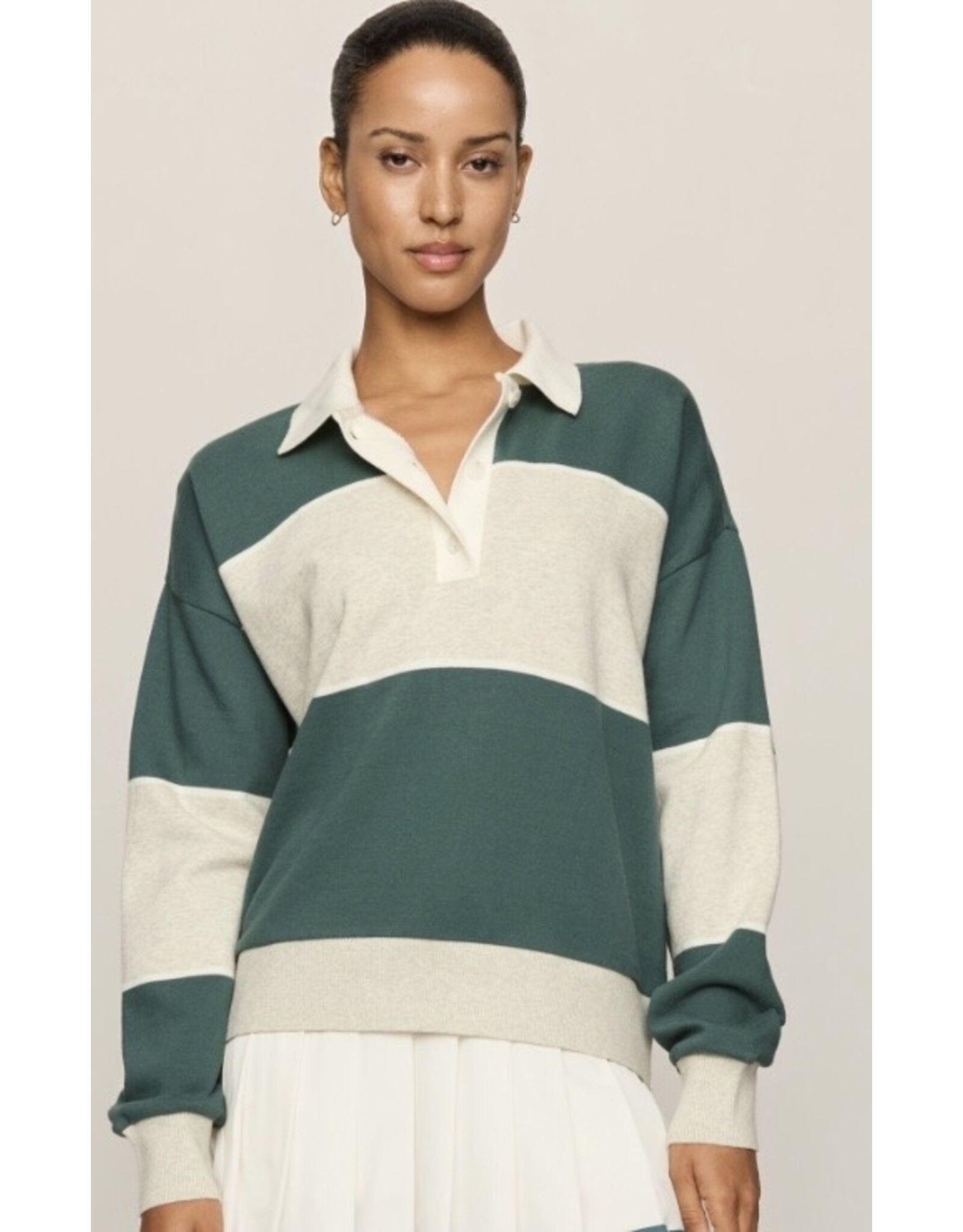 ZSupply ZSupply Study Break Polo Sweatshirt