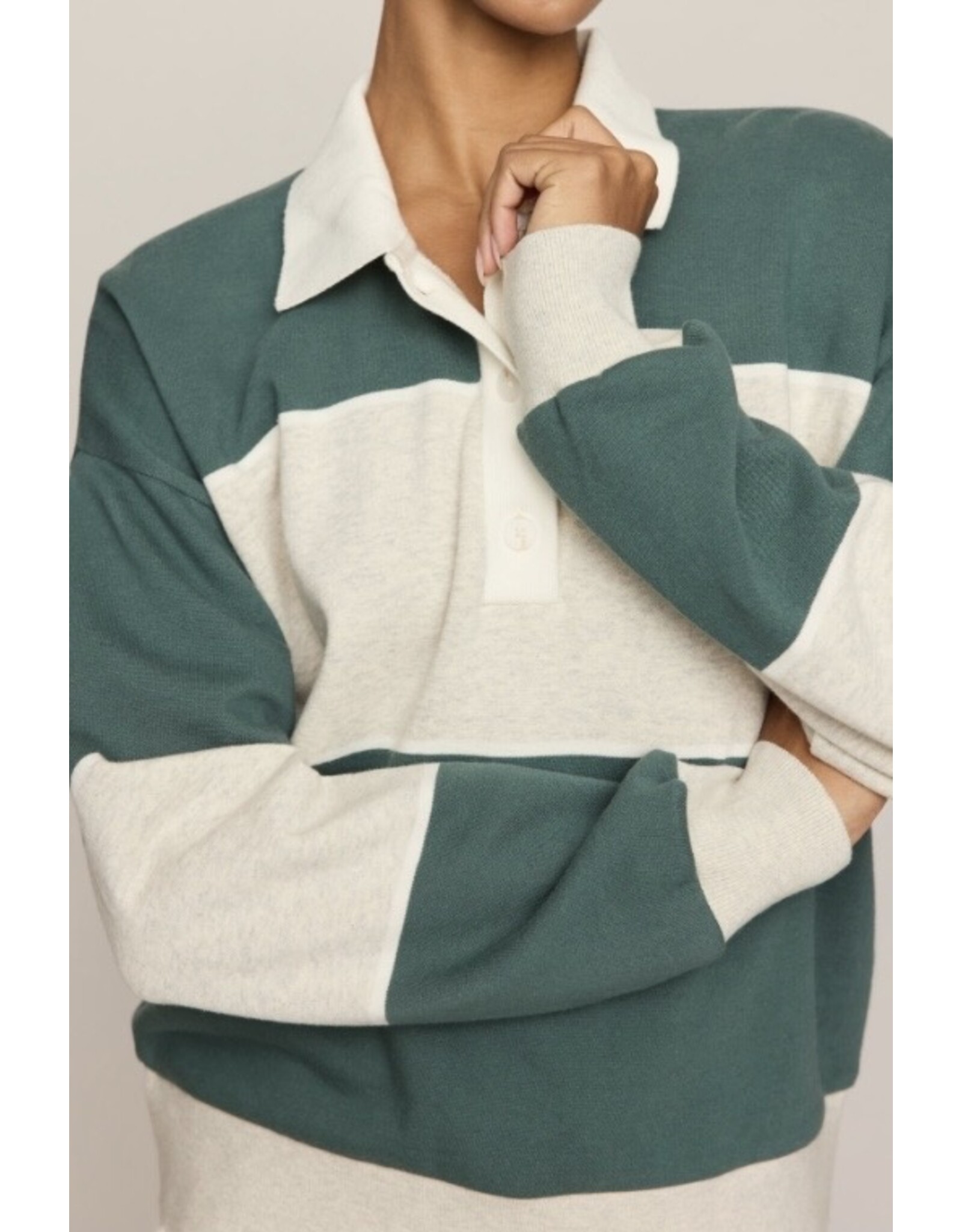 ZSupply ZSupply Study Break Polo Sweatshirt