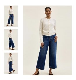 Judy Blue JB Claudia HW TC Dk Ankle Wide Jeans