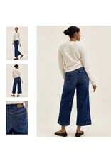 Judy Blue JB Claudia HW TC Dk Ankle Wide Jeans