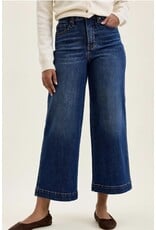 Judy Blue JB Claudia HW TC Dk Ankle Wide Jeans